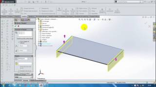 Piegatura Lamiera a U  Solidworks Italiano  Tutorial 79 [upl. by Cacia849]