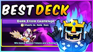 DARK ELIXIR CHALLENGE in CLASH ROYALE [upl. by Latricia]