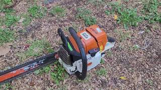 SOLO 681 ported 20quot bar STIHL MS 440 460 [upl. by Htennaj]