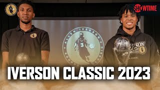 SHOW UP Inside The 2023 Iverson Classic  Showtime Basketball [upl. by Darrey]