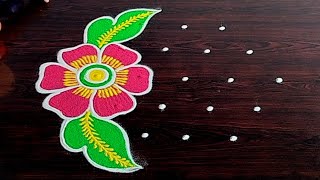 2024 New Year Special Rangoli Designs 🌹 New Year Muggulu 🌹 New Year Rangoli 🌹New Year Kolam Rangoli🌹 [upl. by Colvin217]