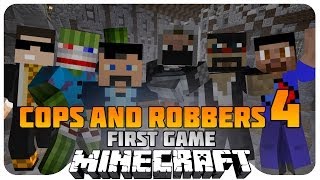 Minecraft BRAND NEW Cops and Robbers 4 wCaptainSparklez  Friends [upl. by Sampson]