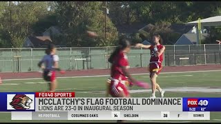 Final Quarter feature McClatchy girls flag football team [upl. by Anoyi]