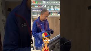 trying to buy beer with the cashier’s ID prank superbad [upl. by Araht447]