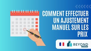 Comment effectuer un ajustement manuel sur les prix [upl. by Eendyc]