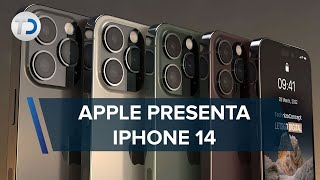 Apple presenta el nuevo iPhone 14 con mensajería de emergencia por satélite [upl. by Alleunamme]