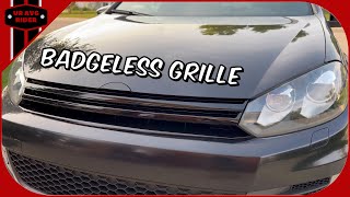 VW Mk6 GTI Badgeless Grille [upl. by Hourihan]