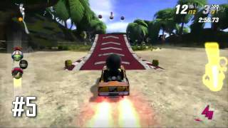 ModNation Racers  Token Locations  The Range Tour Tracks 913 [upl. by Eliath]