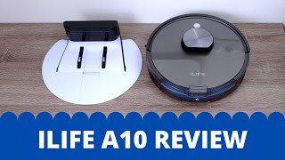 ILIFE A10 Review Navigation Cleaning Test and App Features [upl. by Rowen61]