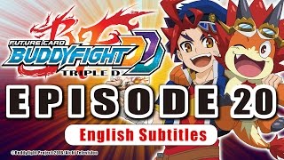 SubEpisode 20 Future Card Buddyfight Triple D Animation [upl. by Mancino]