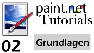 Paintnet Tutorial GermanDeutsch  Grundlagen  2 [upl. by Aihsela]