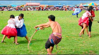 CARNAVAL de CASAORCCO CARMEN ALTO 🥳CARNAVAL RURAL AYACUCHO 2024 [upl. by Onailil175]