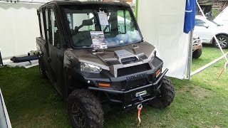 2018 Polaris Ranger 1000 Crew XP EPS  Exterior and Interior  Foire 4x4 Valloire 2018 [upl. by Hareehahs]