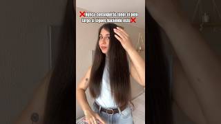 ✅TRUCOS PARA TENER PELO LARGO pelo cabello peinados [upl. by Rather]