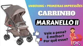 RESENHA  CARRINHO BEBE GALZERANO MARANELLO 2 [upl. by Yrdnal]