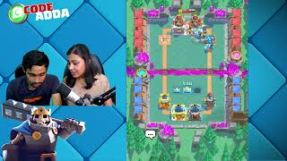 Clash Royale 2V2 with Husband [upl. by Nema842]