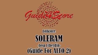 Soleram  Josu Elberdin Guide For Alto 2 [upl. by Furmark224]