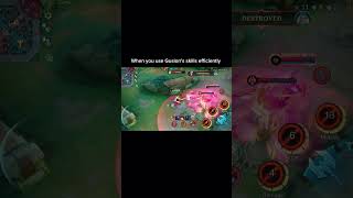 Effective Gusion user mobilelegends mlbb mlbbindonesia mlbbindo mlbbshorts fypシ゚ gusion [upl. by Nared]