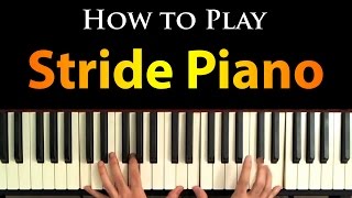 How to Play Stride Piano In the Style of Scott Joplin [upl. by Eentirb964]