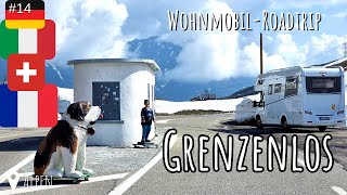 ALPENPÄSSE mit dem Wohnmobil  St BERNHARD  AOSTA 062023 Frühjahrstour 14 [upl. by Nerual]