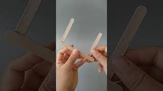 Popsicle stick crafts childrens DIY handicrafts kindergarten parentchild crafts childrens [upl. by Eimmaj]