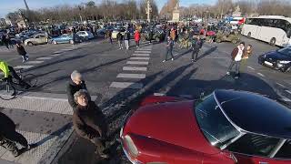 Traversée de Paris hivernale 2023  Montmartre et Concorde [upl. by Alaric]