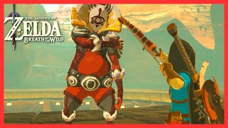 Epic Master Kohga Boss Fight amp Cutscene Breath of the Wild [upl. by Abran]