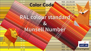 RAL과 Munsell Color system은 무엇일까요 [upl. by Enylekcaj]