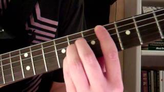 How To Play the D Sharp Chord On Guitar D also E Flat Eb [upl. by Gereron]