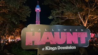 Kings Dominion Halloween Haunt 2023 [upl. by Inaffyt]