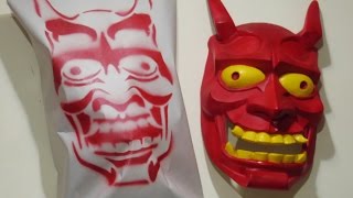 Hannya mask process [upl. by Courtney109]