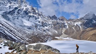 一個人去尼泊爾爬EBC！EP7 人間值得！絕美聖湖 GOKYO LAKE [upl. by Esau]