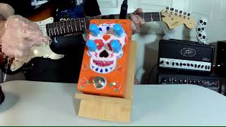 Boffin FX Fuzz de Muerto Pedal Demo 🎸💀 fuzzpedal [upl. by Ojeitak141]