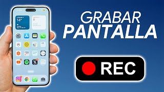 Cómo GRABAR la PANTALLA de tu iPhone GRATIS 2024 [upl. by Anirbus811]