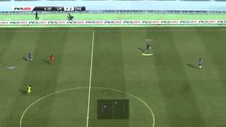 PES 2013 Score easy goals from your own half [upl. by Orgel834]