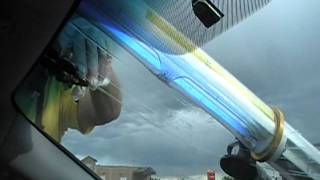 How to Repair a Long Crack in a Windshield by Crack Eraser [upl. by Ert115]