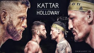 Max Holloway vs Calvin Kattar UFC Promo Its Time Blessed vs Boston Finisher [upl. by Standing981]