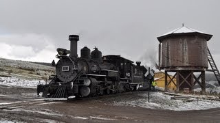 DampRGW K27 463 Steams Again  Mudhen Over Cumbres [upl. by Rabjohn]