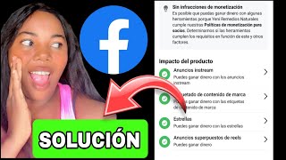 CÓMO CUNPLIR CON LAS POLÍTICAS DE MONETIZACIÓN DE FACEBOOK 2024 ✅ SOLUCIÓN 👌 [upl. by Eadwine]