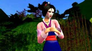 Mulan quotReflectionquot Sims2 SingAlong [upl. by Eidnahs]