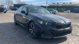 2024 BMW 540i Schaumburg Barrington Arlington Heights Hoffman Estates St Charles IL W24177 [upl. by Atiuqehs304]