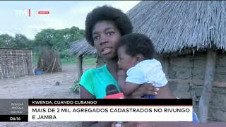 Kwenda CuandoCubango Mais de 2 mil agregados cadastrados no Rivungo e Jamba [upl. by Nyar884]