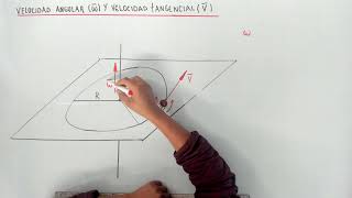 2 MOVIMIENTO CIRCUNFERENCIAL  Velocidad angular y velocidad tangencial [upl. by Agle]