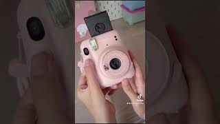 Unboxing Instax mini11 blush pink🎀 my polaroid love💓 [upl. by Nisotawulo]