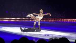 Tatiana Volosozhar amp Maxim Trankov Art on Ice 2014 with Khatia Buniatishvili [upl. by Ahsemrak]