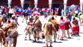 PASACALLE DE ACOS VINCHOS Y ABUELOS DE QUINUA  CARNAVAL RURAL DE AYACUCHO 2017 [upl. by Paderna276]