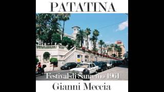 Gianni Meccia  Patatina  Festival di Sanremo 1961 [upl. by Sabanrab]