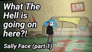 CREEPY OLD GUY IS THE MURDERER Sally Face episode 1 [upl. by Kaycee448]