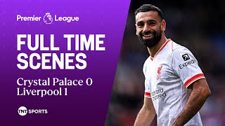 FULLTIME Liverpool beat Crystal Palace to go four points clear at the top of the Premier League 🔝 [upl. by Hogen578]