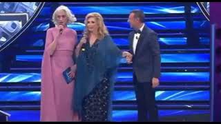 DRUSILLA FOER vs IVA ZANICCHI ecco il video di come sono andate realmente le cose SANREMO 2022 [upl. by Beaufort]